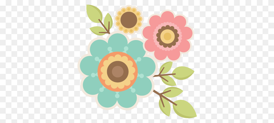 Twigs With Flowers Svg Cute Flower Images Cute Flower Clipart, Art, Floral Design, Graphics, Pattern Png