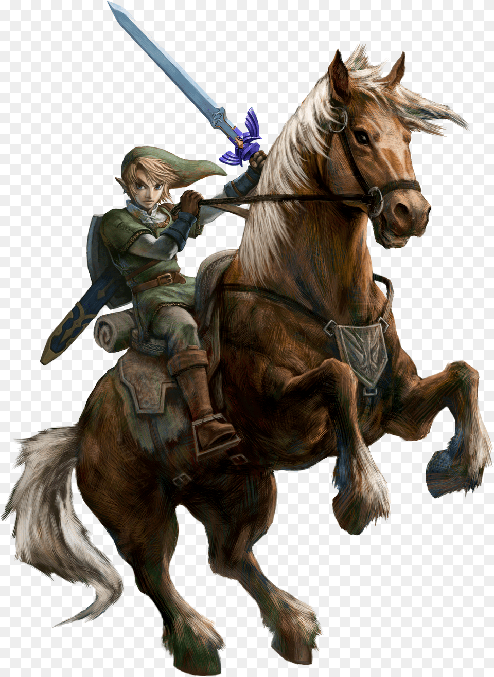 Twilight Princess Link Legend Of Zelda Twilight Princess Link On Epona, Accessories, Badge, Logo, Symbol Free Png