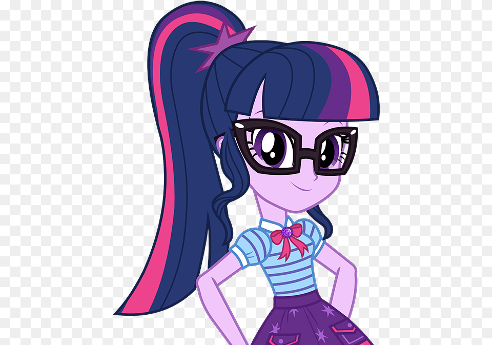 Twilight Sparkle Cropped Twilight Sparkle And Sci Twi, Book, Comics, Publication, Baby Png Image