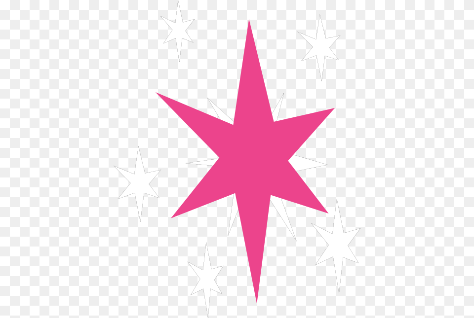 Twilight Sparkle Cutie Mark, Star Symbol, Symbol, Dynamite, Weapon Free Png Download