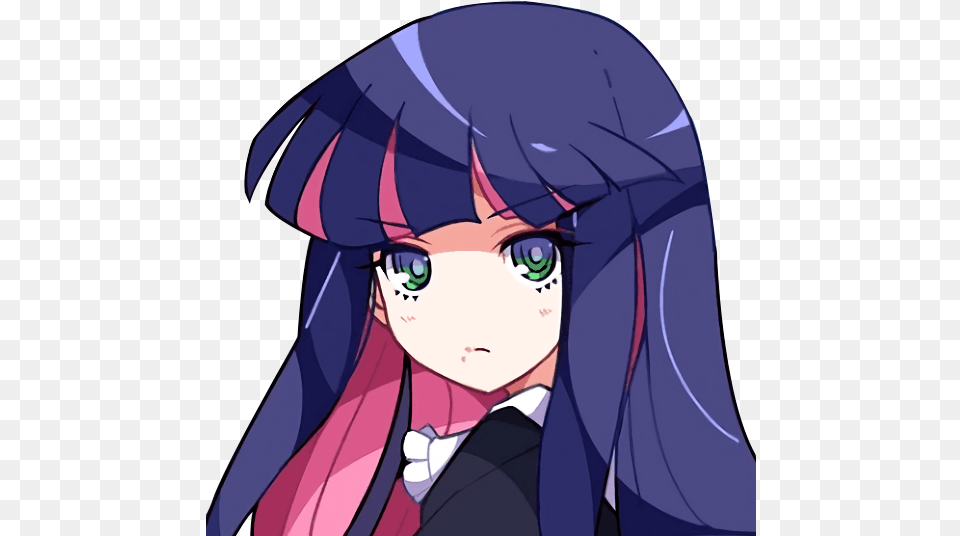 Twilight Sparkle Disappointed Panty And Stocking Stocking Anime, Book, Comics, Publication, Baby Png