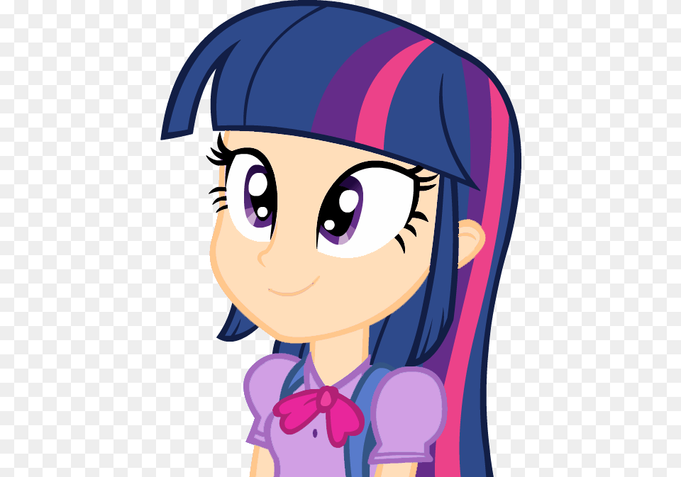 Twilight Sparkle Equestria Girls By Princesacadance D65dmlj Twilight Sparkle Equestria Girl Face, Book, Comics, People, Person Free Png Download