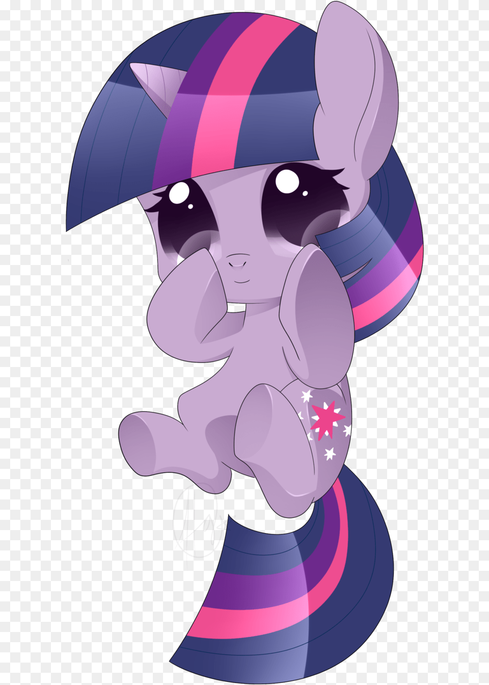 Twilight Sparkle Human Chibi Mlp Baby Twilight Sparkle, Purple, Art, Graphics, Cartoon Free Png Download