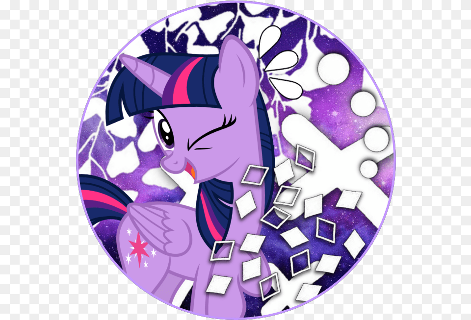 Twilight Sparkle Icon Image By Finley Fictional Character, Book, Comics, Publication, Purple Free Transparent Png