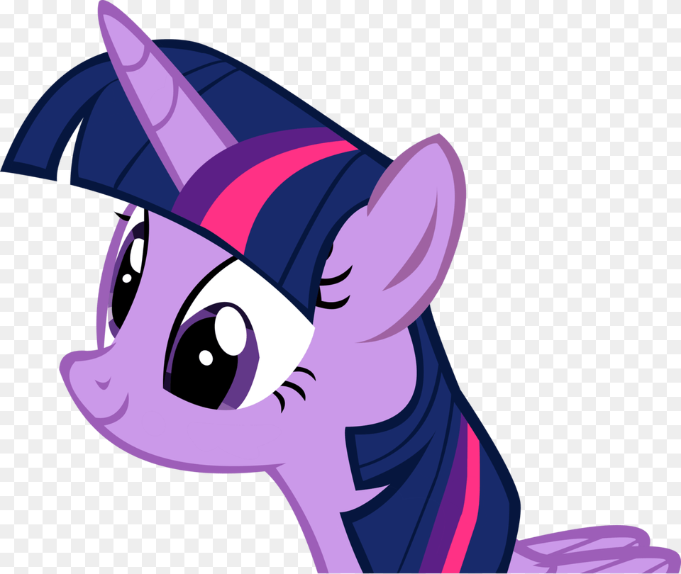 Twilight Sparkle Looking Back, Book, Comics, Publication, Purple Free Png