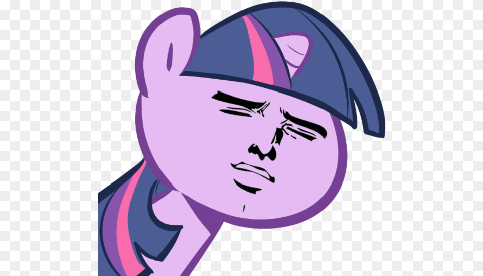 Twilight Sparkle Rainbow Dash Pony Face Pink Purple My Little Pony Meme, Baby, Person, Book, Comics Free Png