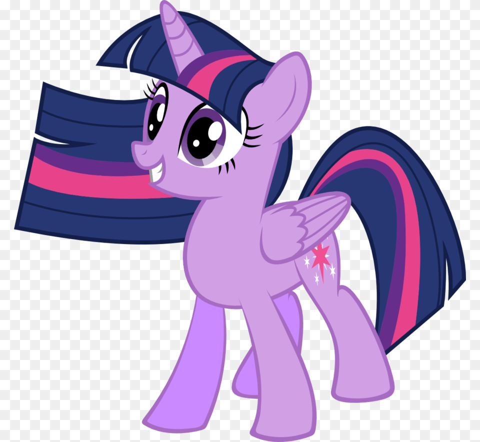 Twilight Sparkle Vector Test By Osipush D8np4gj My Little Pony Twilight Sparkle, Purple, Book, Comics, Publication Free Png Download