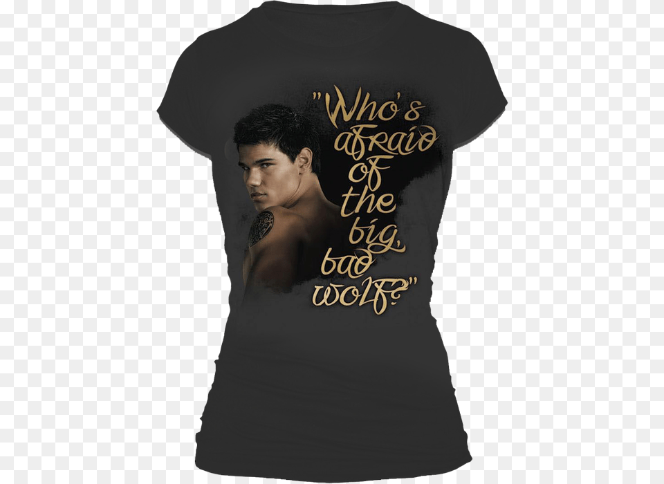 Twilight Twilight Saga Eclipse Jacob With Distressed Tattoo, Clothing, T-shirt, Adult, Male Png