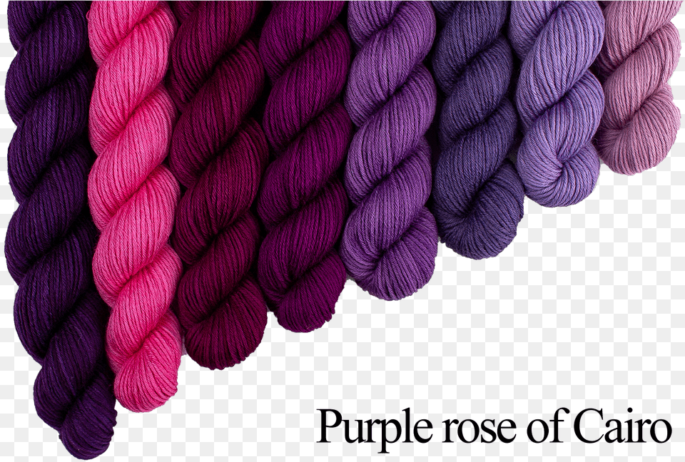 Twin 80 Wolle20 Polyamid Purple Rose Of Cairo Rohrspatz Und Wollmeise Thread, Yarn, Wool, Clothing, Scarf Free Transparent Png