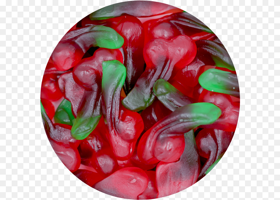 Twin Cherry Gummies Candied Fruit, Candy, Food, Sweets, Ketchup Png Image