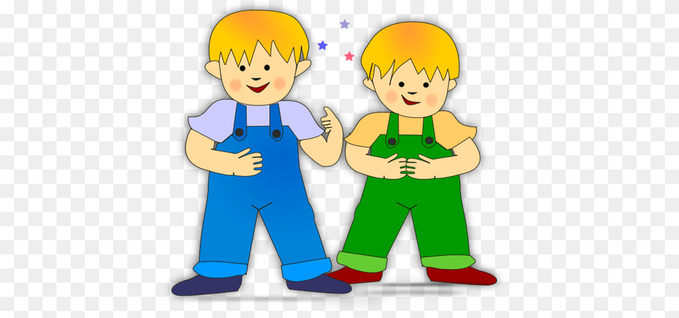 Twin Clip Art, Clothing, Pants, Book, Comics Free Png