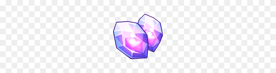 Twin Ether Crystal, Purple, Lighting, Light, Accessories Png Image