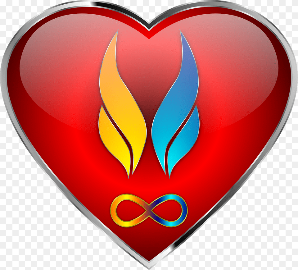 Twin Flames Heart Soul Picture Dil Image Hd Free Transparent Png