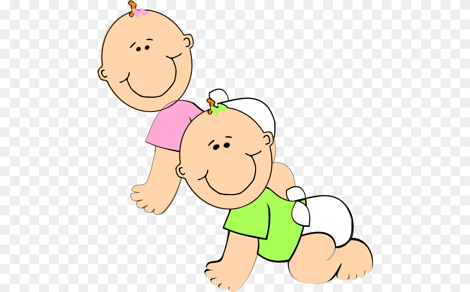 Twin Girls Clip Art, Face, Head, Person, Animal Png Image