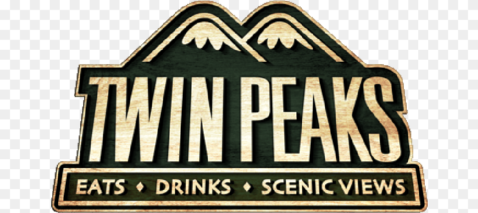 Twin Peaks Restaurant Background, Logo, License Plate, Transportation, Vehicle Png