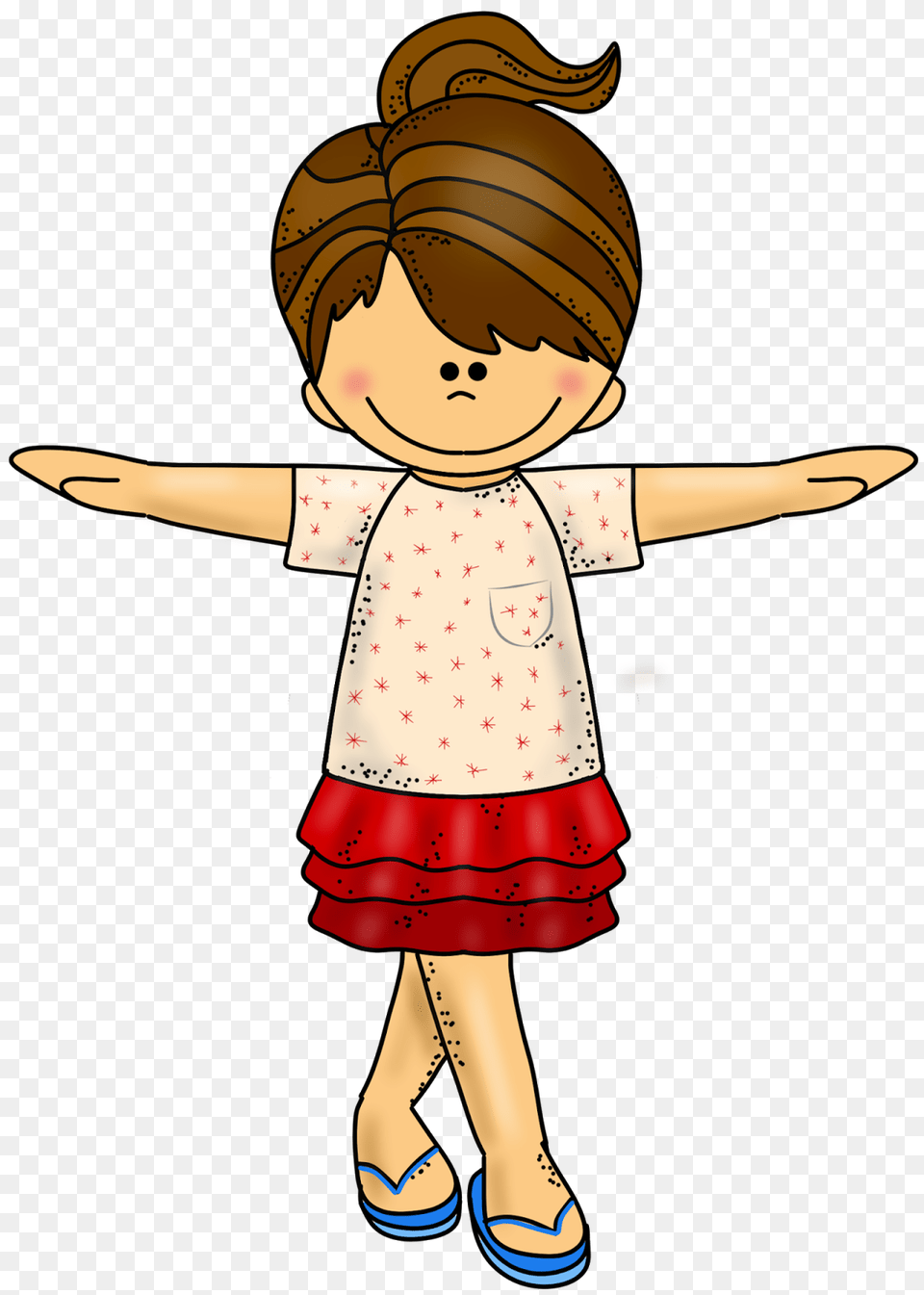 Twin Sisters Clipart, Child, Female, Girl, Person Free Png