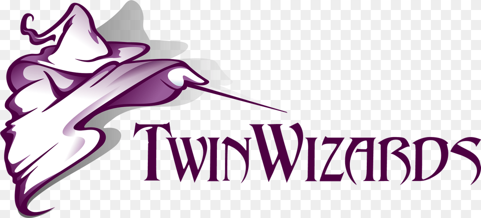 Twin Wizards Logo Large Abaddon Font, Purple, Art, Graphics Free Png Download