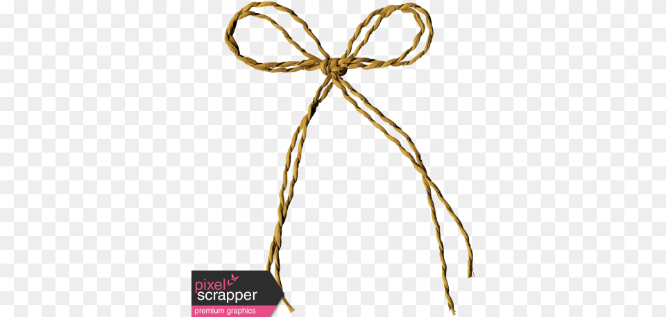 Twine Graphic Tan, Knot, Rope Png