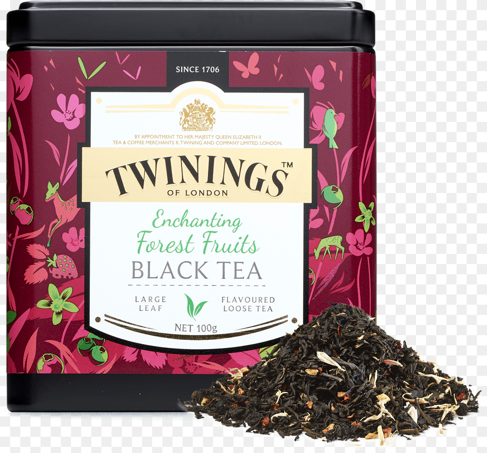 Twinings Enchanting Forest Fruits Black Tea, Beverage, Green Tea, Herbal, Herbs Png
