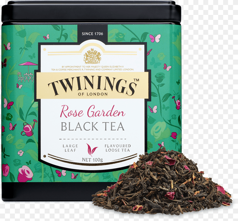 Twinings Rose Garden Black Tea, Herbal, Herbs, Plant, Beverage Png