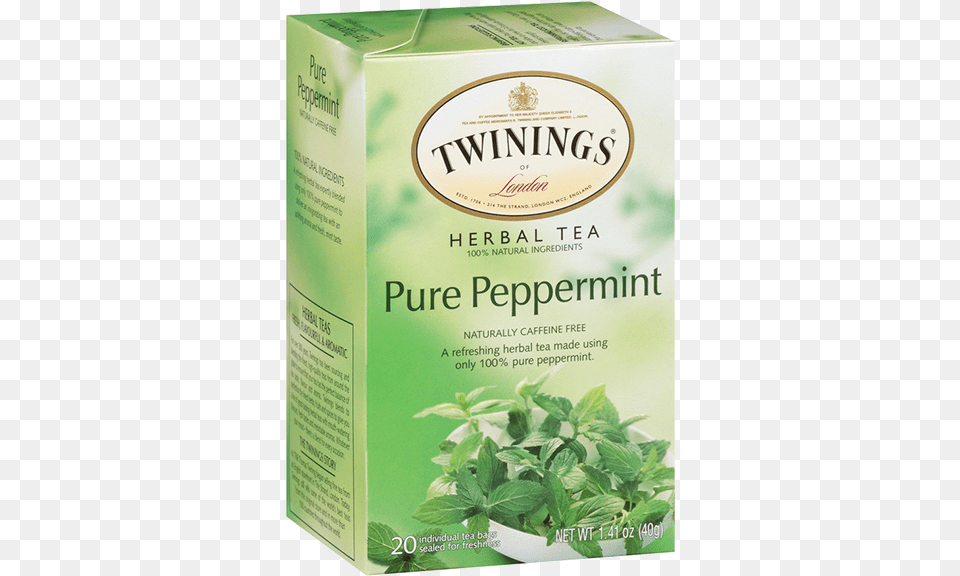 Twinings Tea Herbal, Herbs, Mint, Plant, Beverage Free Png Download