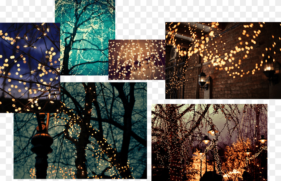 Twinkle Lights Lights Mousepad, Art, Collage, Lighting, Flare Png Image