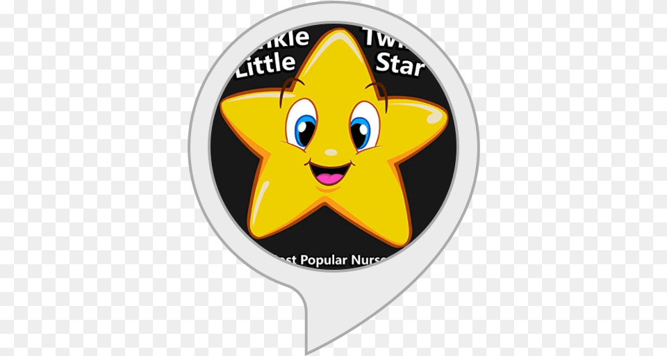Twinkle Little Star Happy, Sticker, Badge, Logo, Symbol Free Transparent Png
