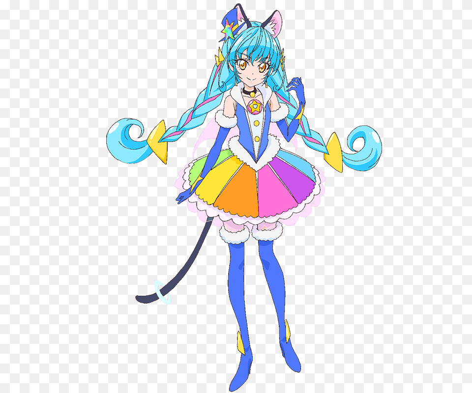 Twinkle Precure Hd Download Star Twinkle Precure Cure Cosmo, Book, Comics, Publication, Child Free Transparent Png