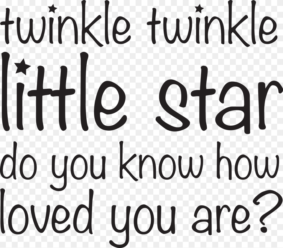 Twinkle Twinkle Moustache Sizes Highest Quality Wall Decal Stickers, Text, Blackboard, Alphabet Free Png Download