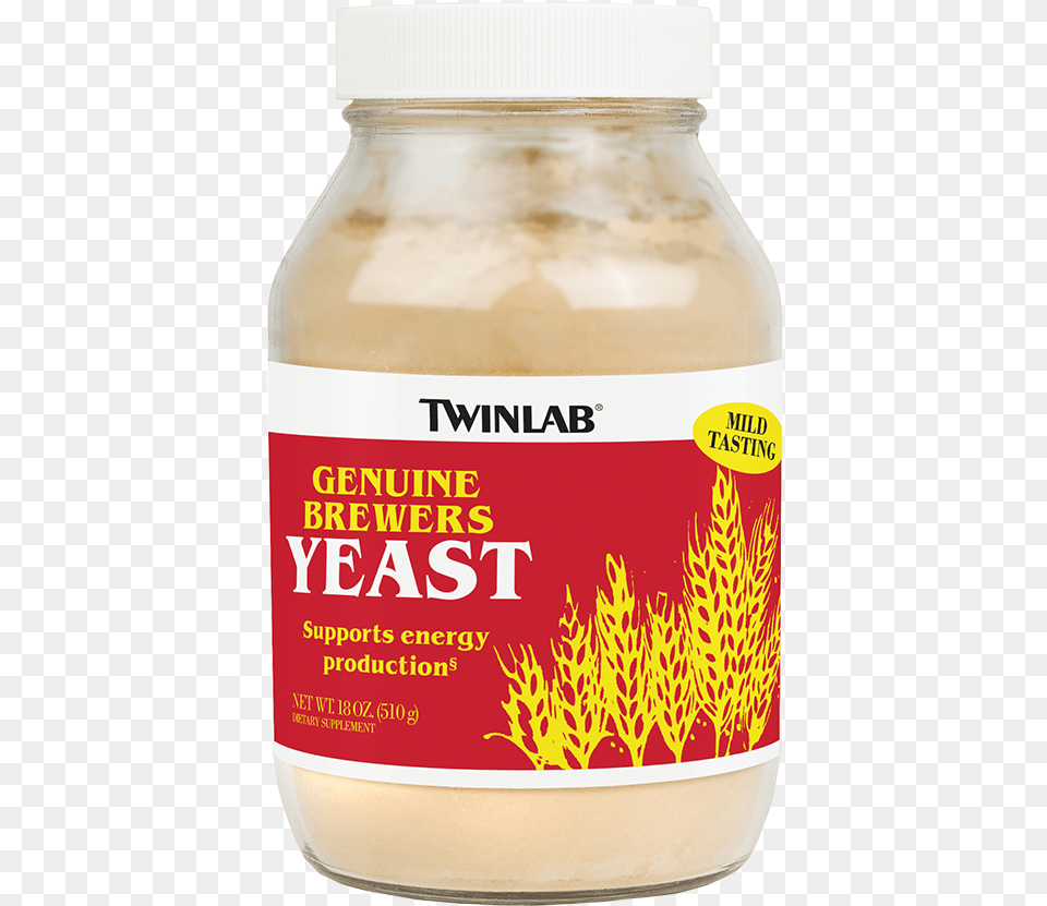 Twinlab Super Rich Yeast Plus 16 Oz, Food, Mayonnaise, Beverage, Milk Free Png