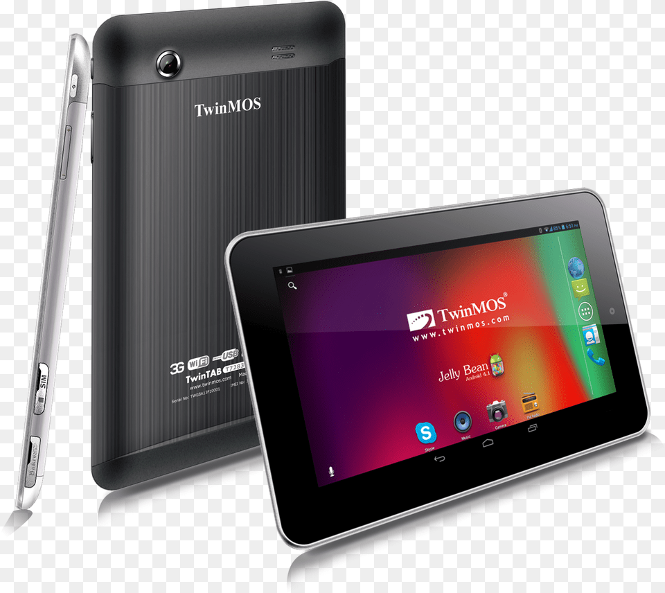 Twinmos 3g Tablet Twintab T7283gd1 8gb Black Twinmos, Computer, Electronics, Tablet Computer, Mobile Phone Free Png Download