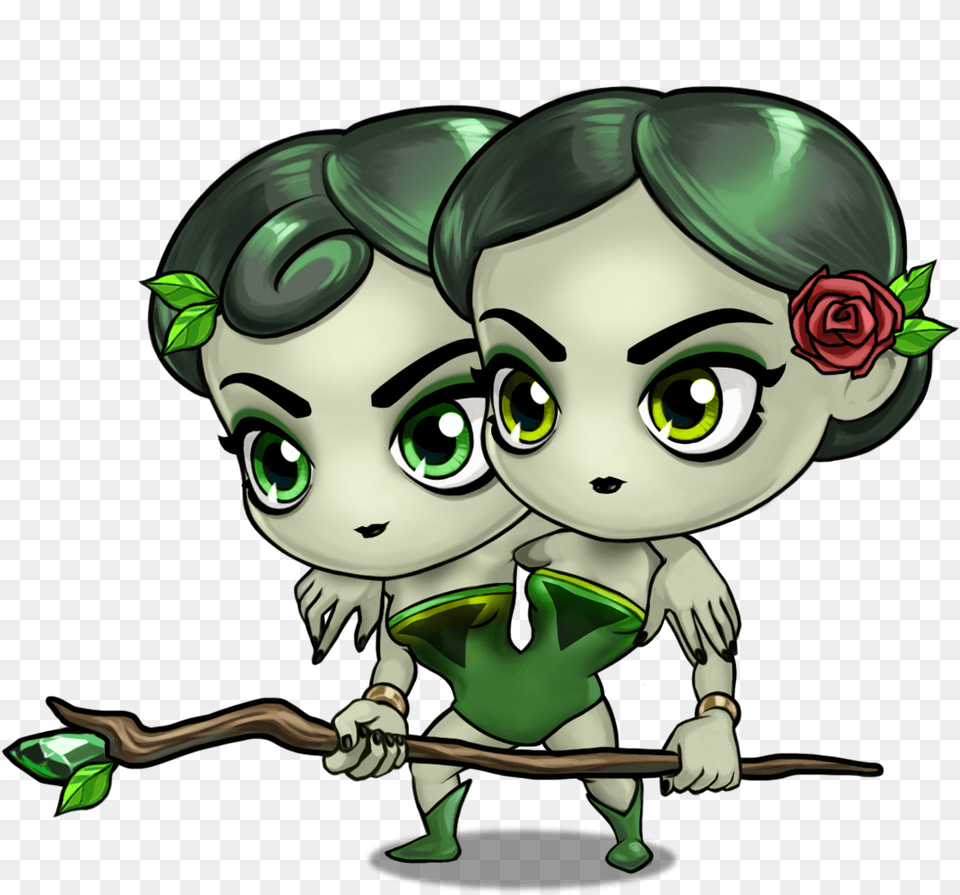 Twins Earth A 0 Cartoon, Rose, Plant, Green, Flower Free Png