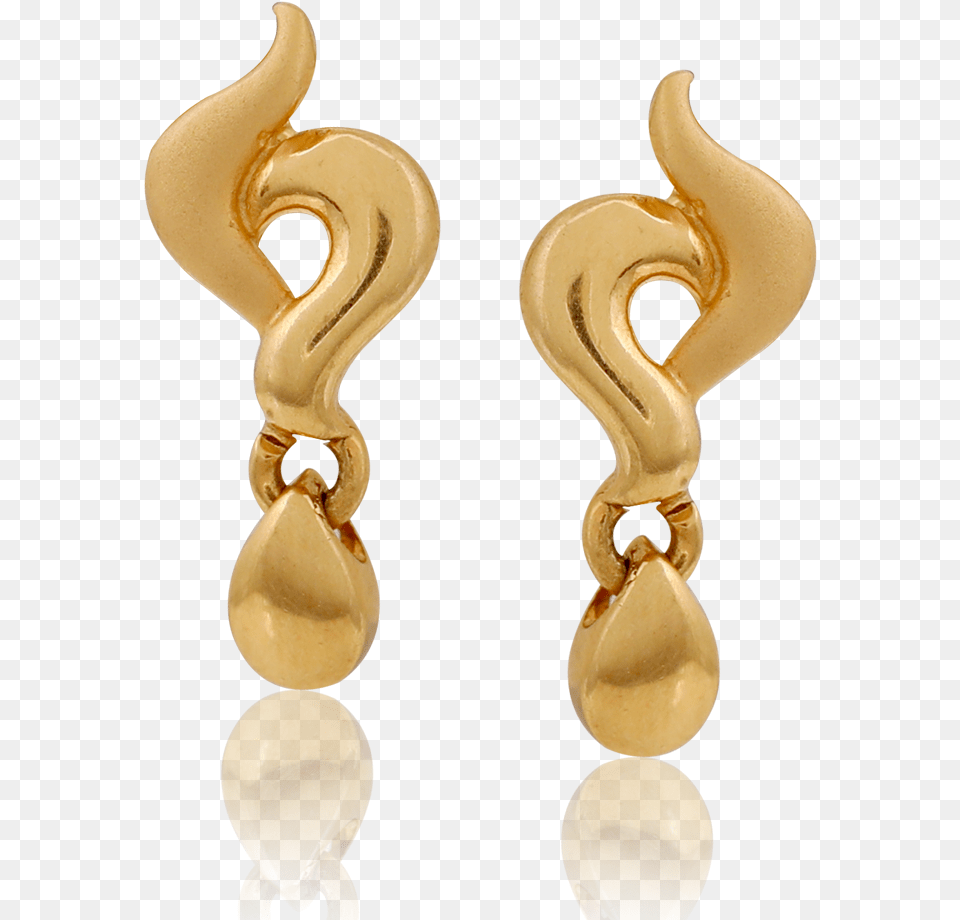 Twirling Gold Wave Earrings Earrings, Accessories, Earring, Jewelry, Treasure Free Png