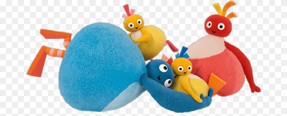 Twirlywoos Playing, Plush, Toy, Applique, Pattern Free Png Download