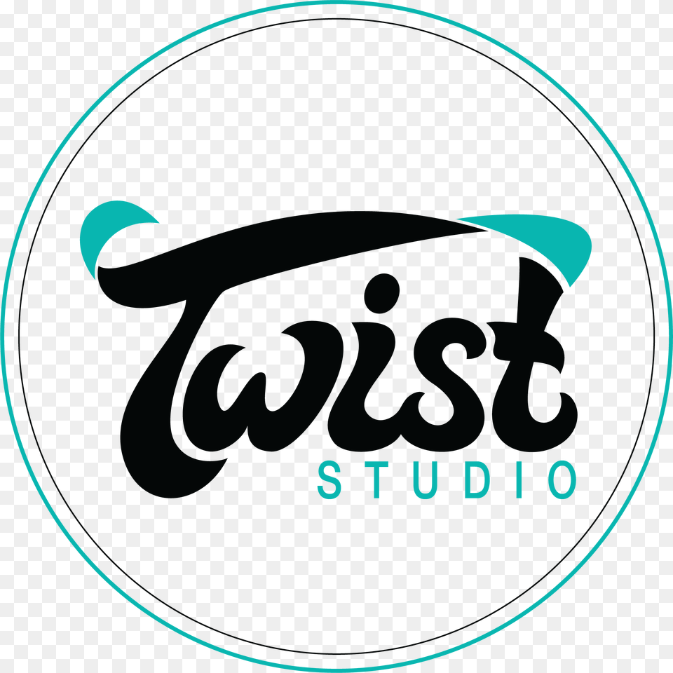 Twist Studio Austin Logo, Sticker Png