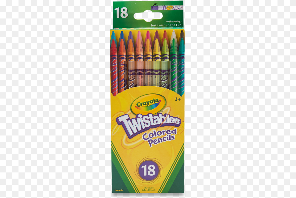 Twistable Colored Pencils Set Twistable Colored Pencils, Crayon Free Png Download