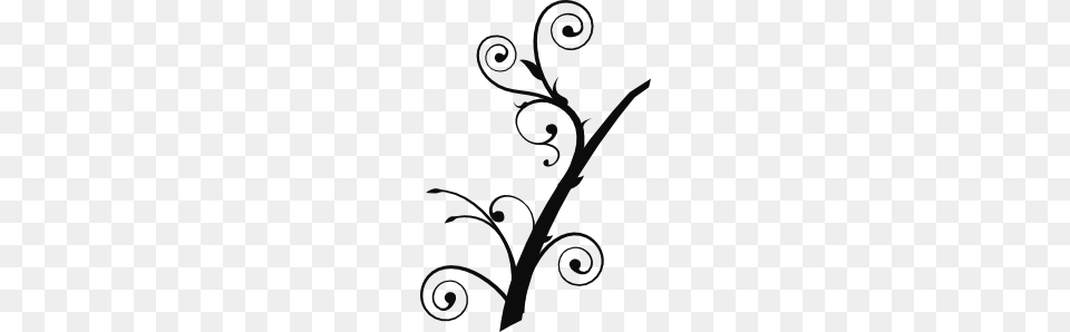 Twisted Branch Clip Art, Floral Design, Graphics, Pattern, Animal Free Png Download