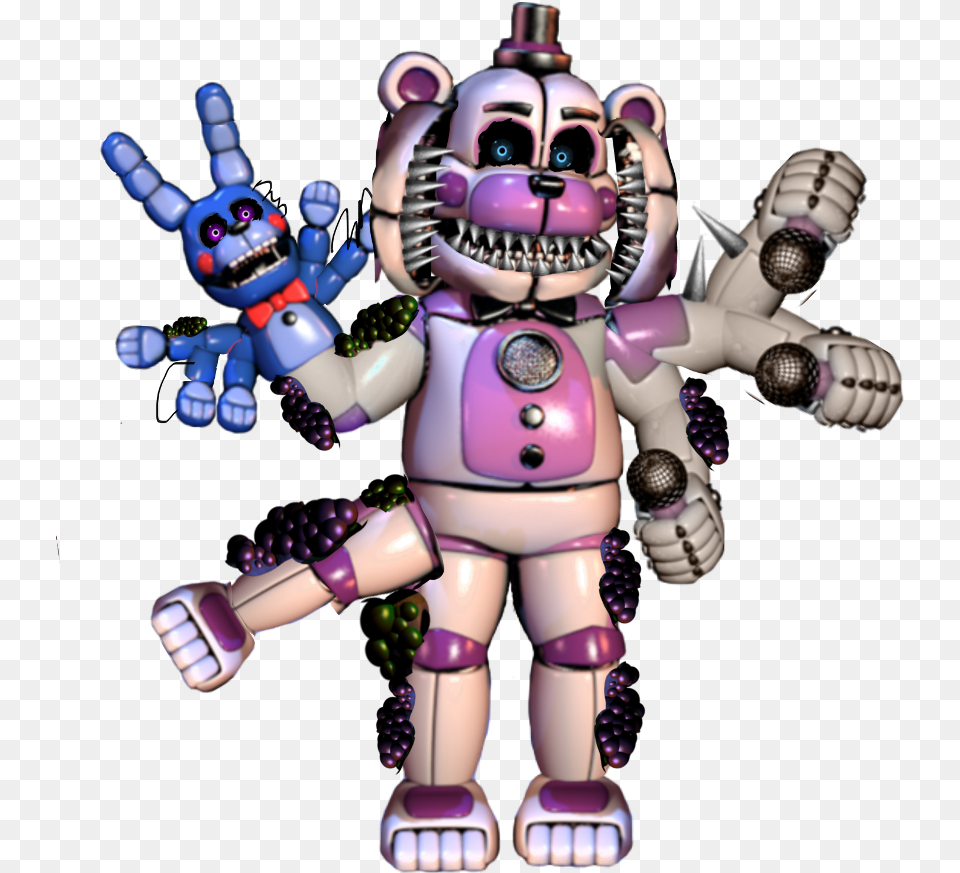 Twisted Funtime Freddy Fnaf Twisted Funtime Freddy, Robot, Baby, Person Free Transparent Png