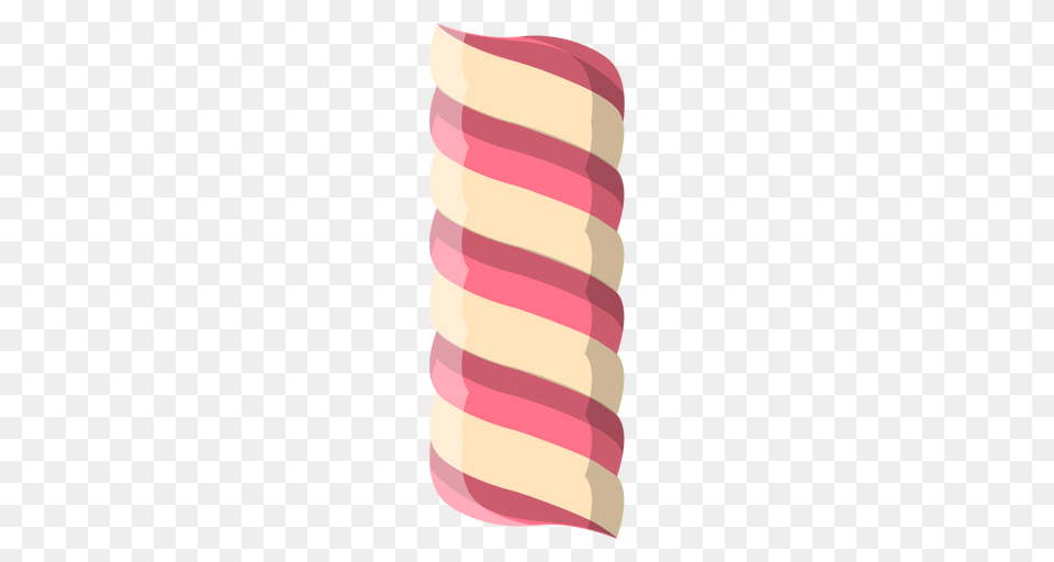 Twisted Marshmallow Candy Icon, Food, Sweets, Cream, Dessert Free Transparent Png