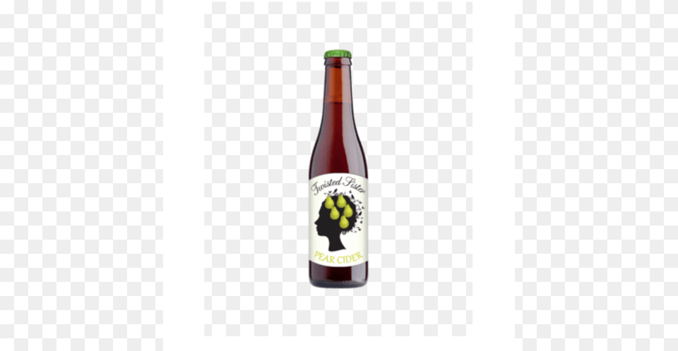 Twisted Sister Pear Cider 330ml Per Pack, Alcohol, Beer, Beer Bottle, Beverage Free Png