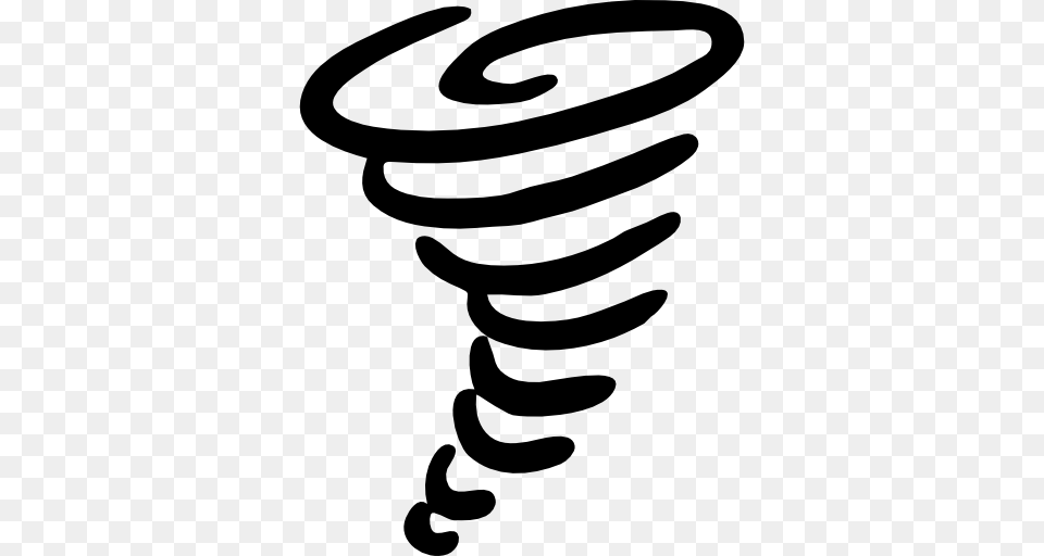 Twister Clipart Wind Symbol, Gray Png Image