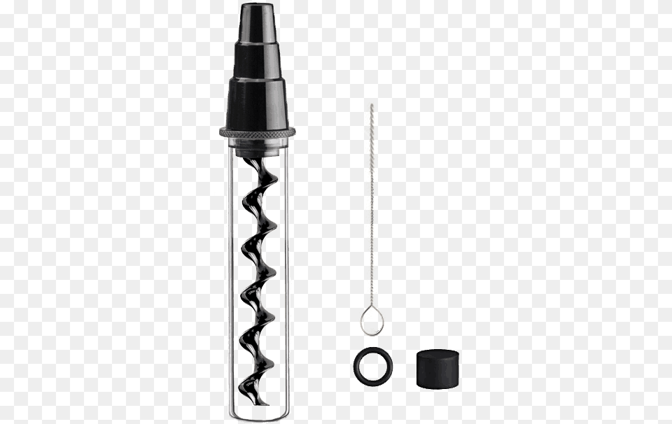 Twisty Blunt Black With Cleaner Marking Tools, Accessories, Bottle, Earring, Jewelry Free Transparent Png