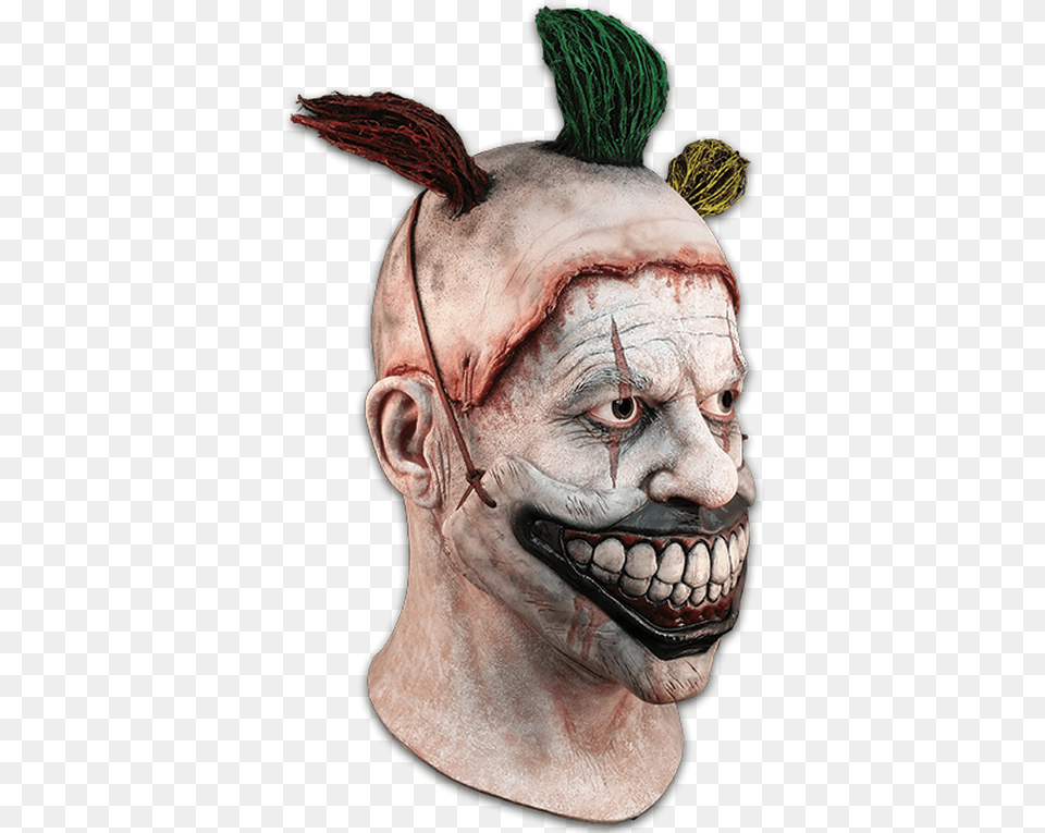 Twisty The Clown Mask, Face, Head, Person, Photography Free Png
