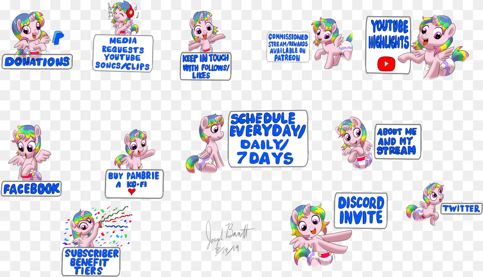Twitch Badge Set Cartoon, Sticker, Person, Baby, Face Free Png Download