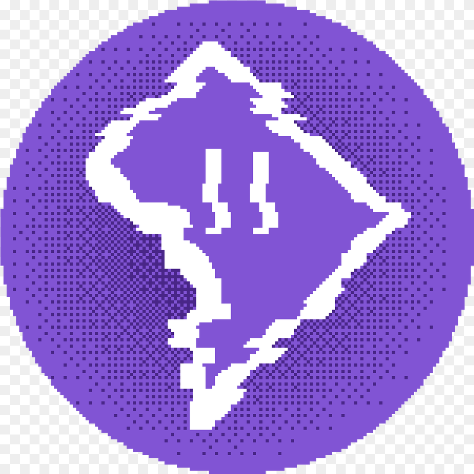 Twitch Circle, Purple, Person, Weapon, Arrow Free Transparent Png