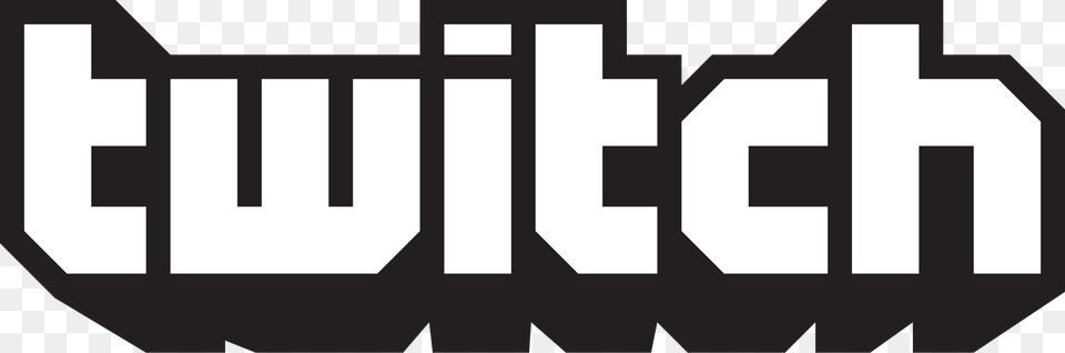 Twitch Logo Images Free Download, Stencil, Text Png Image