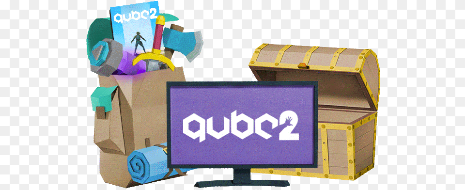 Twitch Prime Day Deal Get Games Every Hello Gif Suscripcion Twitch Prime, Treasure, Person, Box, Cardboard Png Image