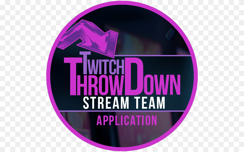 Twitch Throwdown And Our Top Tier Team Gaming Gauntlets Gg, Purple, Advertisement, Poster, Disk Free Png Download