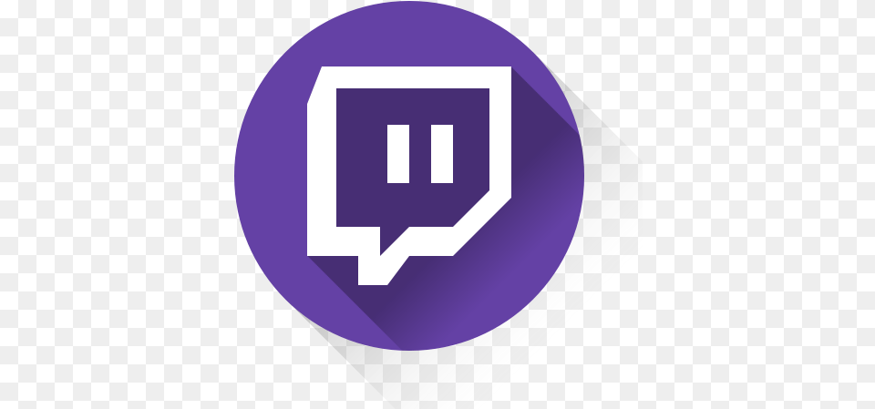 Twitch Twitch Logo White, Purple Free Transparent Png