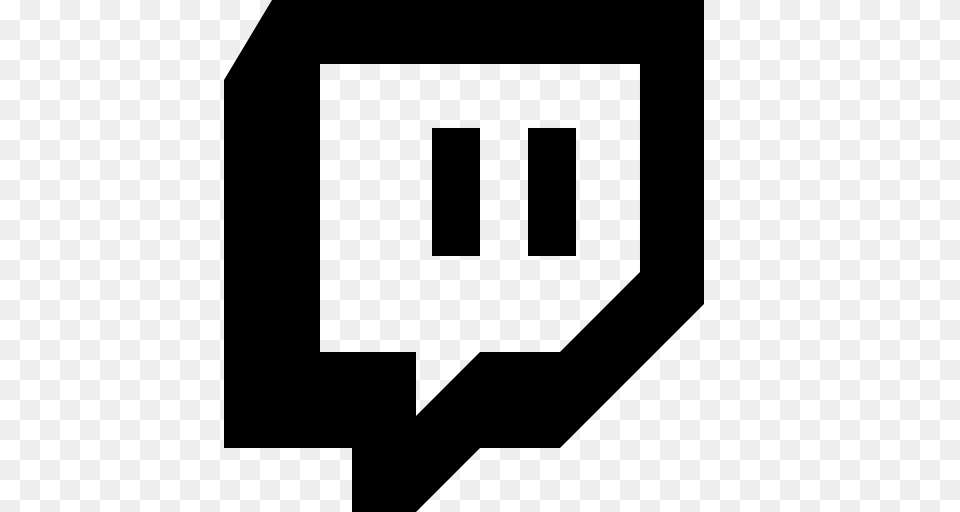 Twitch Twitch Tv Icon With And Vector Format For, Gray Free Transparent Png